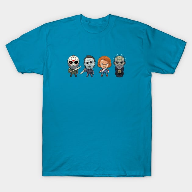 The Horror Movie  Classics T-Shirt by Casey Edwards